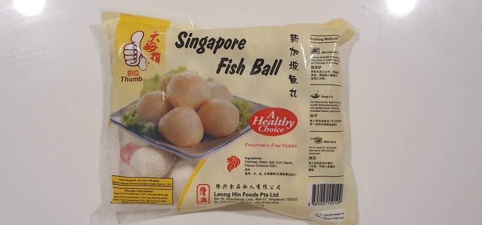 Singapore fishball
